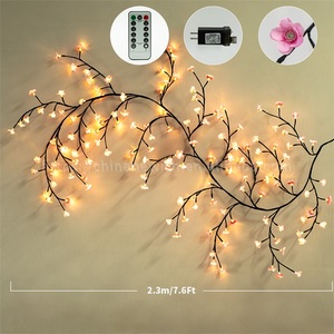 Popolare Lampada a Rami a LED Fai-da-te a Forma di <span class=keywords><strong>Albero</strong></span>, Decorazione Murale per la Casa, Luce Bianca Calda Colorata, Lampada a Rami per Decorazioni di Halloween - Product Image 5