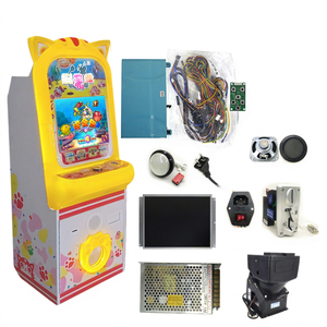 Máquina Arcade Infantil que Funciona con Monedas, Juego Little Bobby Bull Boy 6 en 1 con Kit de Placa Base y Gabinete Metálico - Product Image 1