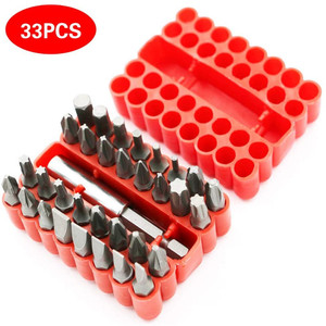 Nanrui <b>Screwdriver</b> <b>Bit</b> <b>Set</b> 33Pcs Hex Torx Slotted Drill Accessories - Product Image 2