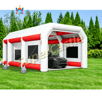 Tente de garage gonflable portable sur mesure pour voiture, facile à installer, abri de protection pour voiture, tente de stationnement