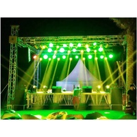 Sistema de armazón de escenario para conciertos, armazón de escenario para eventos al aire libre de 289mm x 289mm x 2m