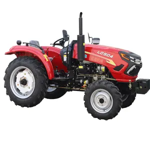 Precio barato tractor agrícola tractores 50HP con cabina de aire cerrada