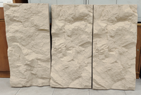 Prix Usine Moderne Écologique Léger Imperméable Ignifuge Durable Extérieur PU Pierre Mousse Polyuréthane Grande Dalle Murale