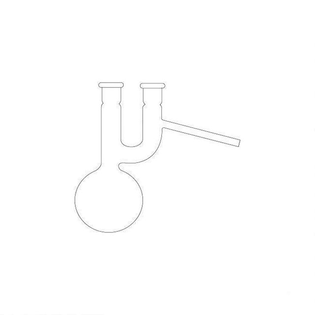 1135 Lab Glasswares Distiling Flask