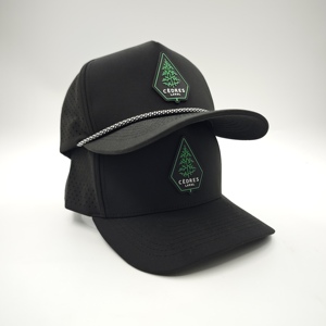 Exquisite 5 Panel Solid Waterproof Golf Cap Custom Silicone Logo Low MOQ OEM Laser Perforated Bespoke Private Label Headwear - Product Image 3