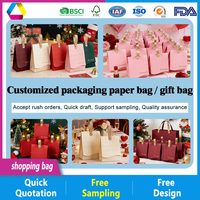 Sacs cadeaux de luxe en papier blanc lavande avec fermeture numérique, élégants pour mariages, fêtes prénuptiales et Saint-Valentin - Artisanat