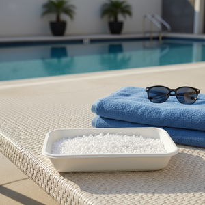 <span class=keywords><strong>Granulado</strong></span> de <span class=keywords><strong>Cloro</strong></span> <span class=keywords><strong>para</strong></span> Tratamiento de <span class=keywords><strong>Agua</strong></span>, Certificado MSDS y COA, Marca OEM, 99% de Pureza, Disolución Lenta, EXPO Marzo - Product Image 1