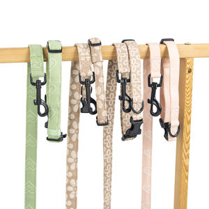 Individuell Gestaltetes, Stilvolles Haustierzubehör: Weiches, Verstellbares Hundegeschirr, Leine und Halsband aus Jacquard-Gewebe und Strapazierfähigem Polyester-Mesh - Product Image 2