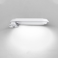Applique murale solaire extérieure transfrontalière avec capteur de corps humain LED pour éclairage de jardin de rue de cour à usage domestique