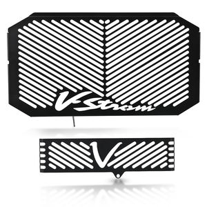 Protecteur de grille de radiateur en aluminium pour SUZUKI VSTORM <span class=keywords><strong>650</strong></span>/<span class=keywords><strong>DL</strong></span> <span class=keywords><strong>650</strong></span> Nouveaux modèles 2004-<span class=keywords><strong>2011</strong></span> - Product Image 1