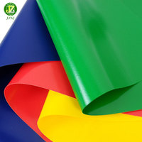 Personnalisé 500d 400 Gsm 440gsm 610 Gsm 0.5 Gsm 1050mm Pvc Couteau Tissu Enduit 4*3 Gsm Pvc Bâche pour Bio Gaz