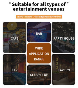 Lumière de luxe commercial vin karaoké KTV personnalisé en cuir PU canapé sièges discothèque <span class=keywords><strong>VIP</strong></span> salon canapé Bar ensemble de meubles - Product Image 5