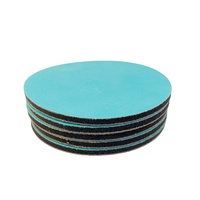 Disque éponge abrasif professionnel de 150 mm (6 pouces) à grain fin 800, compatible avec les meuleuses d'angle pour grandes surfaces
