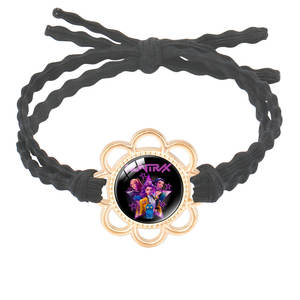 Elastici per Capelli Stile Fresco KPOP Demon <span class=keywords><strong>Slayer</strong></span> a Forma di Fiore con Personaggi dei Cartoni Animati, Durevoli, Non Dannosi, ad Alta Elasticità - Product Image 1