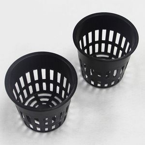 Panier de plantation d'orchidées aquaponiques hydroponiques en plastique de type rond - Product Image 4