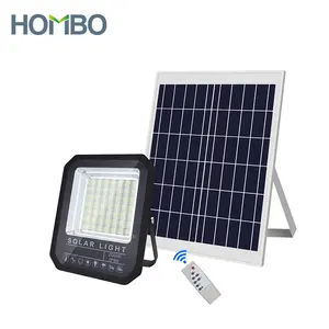 HOMBO热卖多晶硅太阳能电池板现代户外泛光灯100W 200W 300W 400W 500W太阳能发光二极管泛光灯