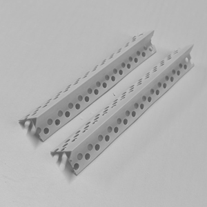 Profilés d'<span class=keywords><strong>angle</strong></span> en PVC de haute qualité pour cloisons sèches, vente directe usine, <span class=keywords><strong>gris</strong></span> perforé, pour plafonds décoratifs, design moderne pour appartements - Product Image 3