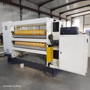 Full Automatic Carton box making machine 4 colors flexo Corrugated Automatic Printing Slotting and die cutting machine