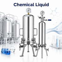 Filtro de Líquido Microporoso Industrial para la Clarificación de Soluciones Químicas y Filtración de Precisión