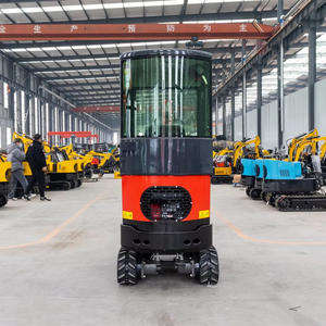 Mini <strong>Excavator</strong> Cheap Digger 1000kg Crawler <strong>Micro</strong> Digger New Home <strong>Excavator</strong> with Cab - Product Image 6