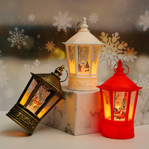 <b>Christmas</b> LED <b>Light</b> up Acrylic Lamp Table Ornament Hanging Hand Lantern Pendant <b>Lights</b> Home & Party <b>Battery</b> Operated Decor - Product Image 5