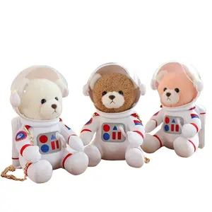 Spot Wholesale Internet Celebrity Space Bear Plush Toys Tiktok The Same Type Of Astronaut Bear Doll Girl Holiday Gift