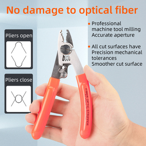 Dénudeur de fils multifonction de haute qualité, peut couper les fils, les câbles de liaison, les fils nus, les pinces à fibres optiques, dénudeur de fibres optiques multifonction - Product Image 5