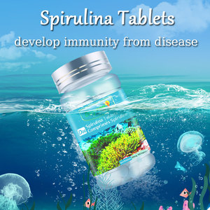 Comprimés de spiruline Wins Town HALAL, marque privée, spiruline biologique de haute qualité, comprimés de chlorelle - Product Image 5