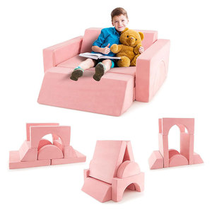 Giving Tree Kids <b>Folding</b> Sofa Chair With Handrails Washable Compressible Packaging For Children Age 3 And Above - Product Image 2