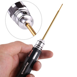Mayatech Hex <b>Screwdriver</b> Set 1.5 2.0 2.5 3.0mm <b>Precision</b> Industrial Grade Aluminum Handle Anodized Finish - Product Image 2