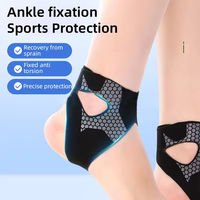 Attelle de cheville double directionnelle avec support mécanique en U pour la prévention des retournements de cheville et la stabilisation