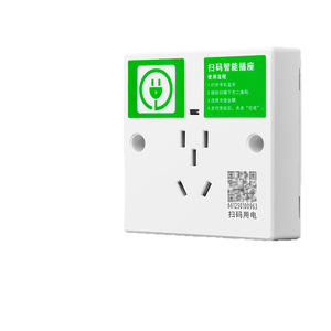 International Electrotechnical Commission Smart <b>Socket</b> 5 Holes White Bluetooth QR Code Charging <b>Universal</b> Use - Product Image 1