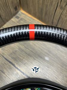 <span class=keywords><strong>Volant</strong></span> en fibre de carbone personnalisé pour Mercedes-Benz <span class=keywords><strong>AMG</strong></span> W205 C63 E63 GT63 GTS63 GTC63 <span class=keywords><strong>A45</strong></span> 2014-2017 - Product Image 5