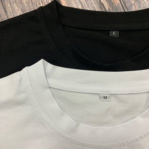 เสื้อครอปแขนยาวสำหรับผู้หญิงเสื้อยืดคอกลมรัดรูปคอลูกเรือผ้าฝ้าย GSM 180พิมพ์ลายดิจิตัลตามสั่ง - Product Image 6