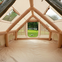 Nature randonnée village costume grand espace luxe en plein air nature-randonnée air 12y famli camping loisirs tente gonflable à vendre
