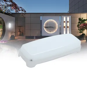 モダンなLEDウォールランプ屋外防水ライトウォールライト天井照明器具庭の外の場所楕円形のラウンドAC200-240V