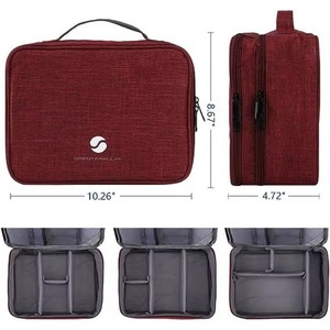 Organisateur de voyage électronique BSCI Factory, grande trousse étanche pour accessoires électroniques - Product Image 5