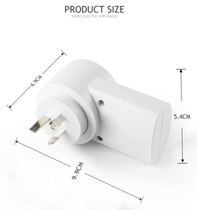 Úc tiêu chuẩn rf433.92mhz điều khiển từ xa 30m mini không dây năm ổ cắm - Product Image 3