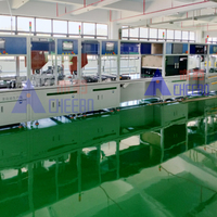 Peralatan Paket baterai Lithium-ion jalur perakitan paket baterai silinder otomatis
