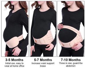 Ceinture de soutien de maternité ajustable et respirante pour femmes enceintes, soulagement des douleurs lombaires et pelviennes, vente <span class=keywords><strong>en</strong></span> gros - Product Image 2