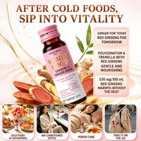 Boisson au ginseng rouge et au gingembre JIUR