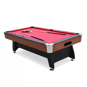 Naipin bán buôn giá rẻ giá nhà máy bán hàng trực tiếp 9ft bida hồ bơi bảng bao gồm phụ kiện MDF + PVC - Product Image 5