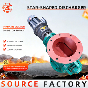 מאוורר סגירה מסוג Zhengkang New Star עם מנגנון נעילת אוויר, מזין אבקה מסתובב מפלדת אל-חלד, לשימוש חקלאי ובנייה. - Product Image 1