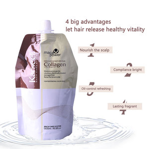 Mascarilla Capilar Reparadora <span class=keywords><strong>Karseell</strong></span> para Cabello Rizado, Mascarilla Capilar Suavizante con Proteína para Salón, Mascarilla Capilar con Colágeno - Product Image 4