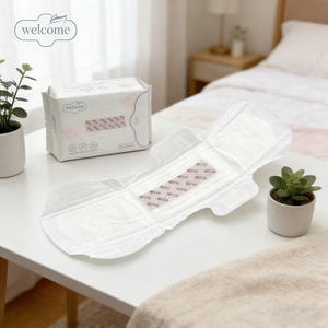 Envío Gratis, Artículo de Venta al por Mayor de Alibaba, Fábrica OEM ODM, Marca Privada, Toalla Sanitaria Ecológica, Toalla Sanitaria Orgánica de PE - Product Image 4