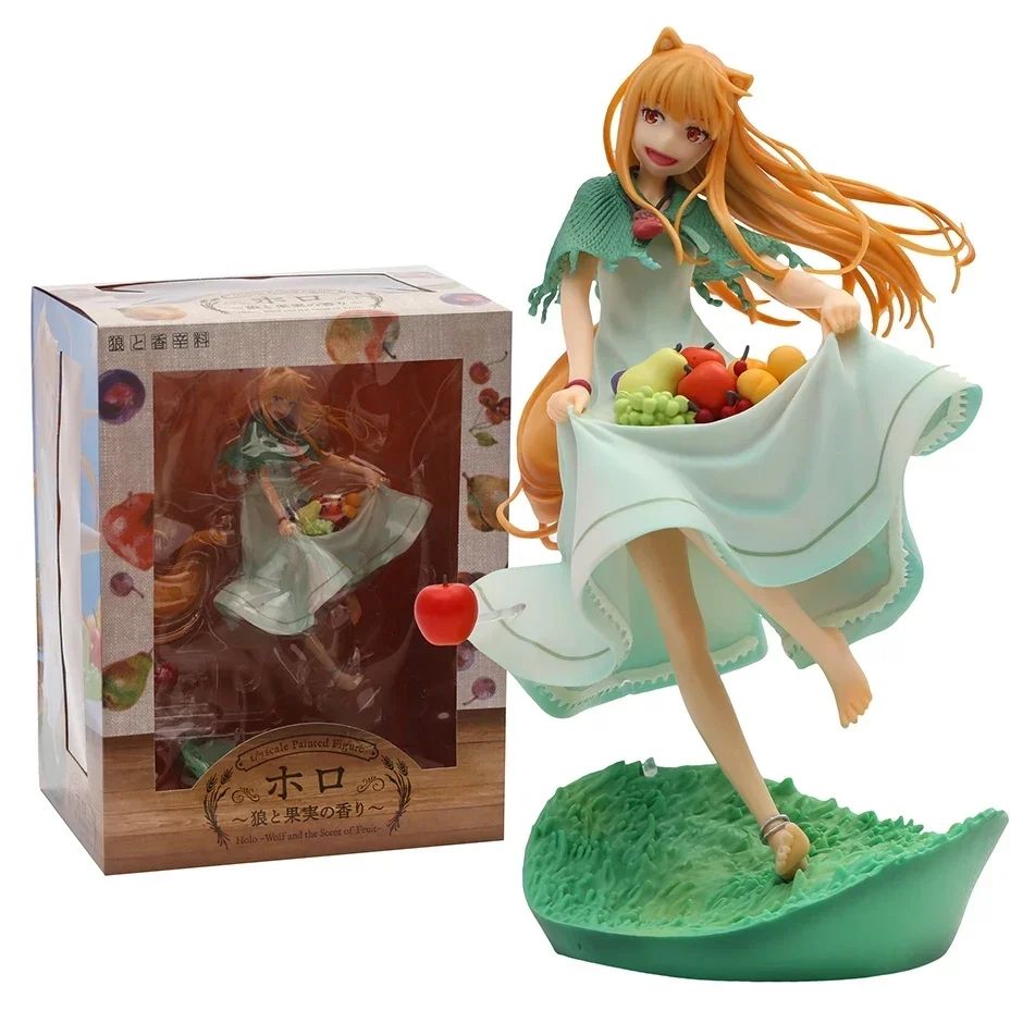 22cm Spice and Wolf Holo Wolf and Fruit Scent 1/7 PVC Figure, image size:940x940