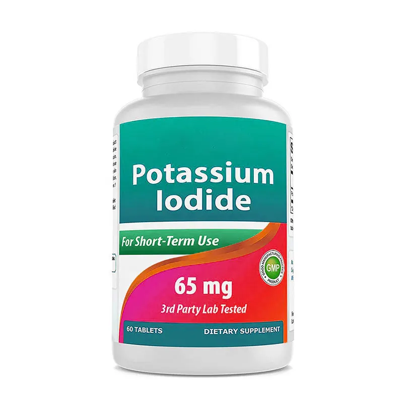 Hoge Potentie Jodium Tabletten Jodium Gezondheidszorg Supplement Schildklier Plus Immuunsysteem Ondersteuning Kalium Jodium Pillen Met Selenium