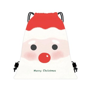 Custom Christmas Sports Gym <b>Drawstring</b> <b>Bag</b> Travel Shoe <b>Bag</b> Printed Sports Polyester Christmas Event Gift <b>Drawstring</b> <b>Bag</b> - Product Image 2