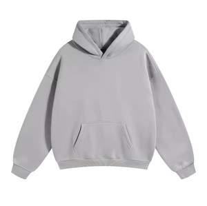 Alta qualità dei pesi massimi <span class=keywords><strong>oversize</strong></span> per la stampa a sbuffo felpe da <span class=keywords><strong>uomo</strong></span> 100% cotone con cappuccio con motivo a cartone animato per l'inverno - Product Image 5