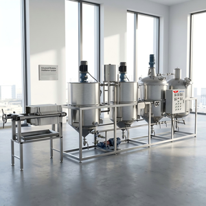 Máquina Refinadora <span class=keywords><strong>de</strong></span> <span class=keywords><strong>Aceite</strong></span> <span class=keywords><strong>de</strong></span> Palma <span class=keywords><strong>de</strong></span> 300 Litros, Máquina <span class=keywords><strong>de</strong></span> Refinación <span class=keywords><strong>de</strong></span> <span class=keywords><strong>Aceite</strong></span> <span class=keywords><strong>de</strong></span> Sésamo, Semilla <span class=keywords><strong>de</strong></span> Algodón y Cacahuete, Máquina <span class=keywords><strong>de</strong></span> Procesamiento <span class=keywords><strong>de</strong></span> <span class=keywords><strong>Aceite</strong></span> Negro Refinado - Product Image 1